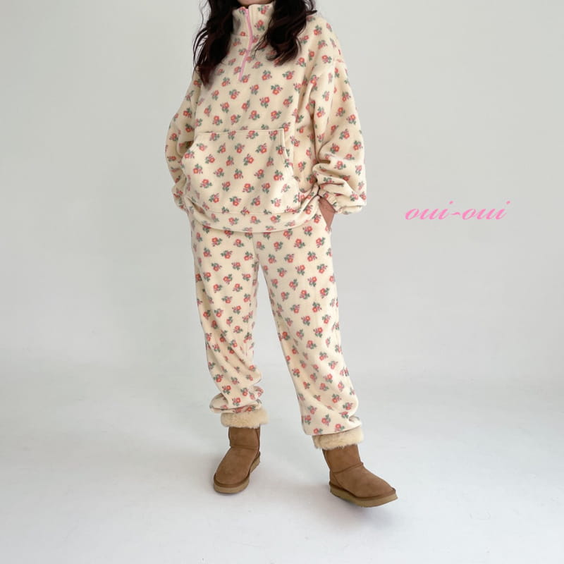 OUI OUI - Korean Children Fashion - #Kfashion4kids - Mom Chucream Top Bottom Set - 4