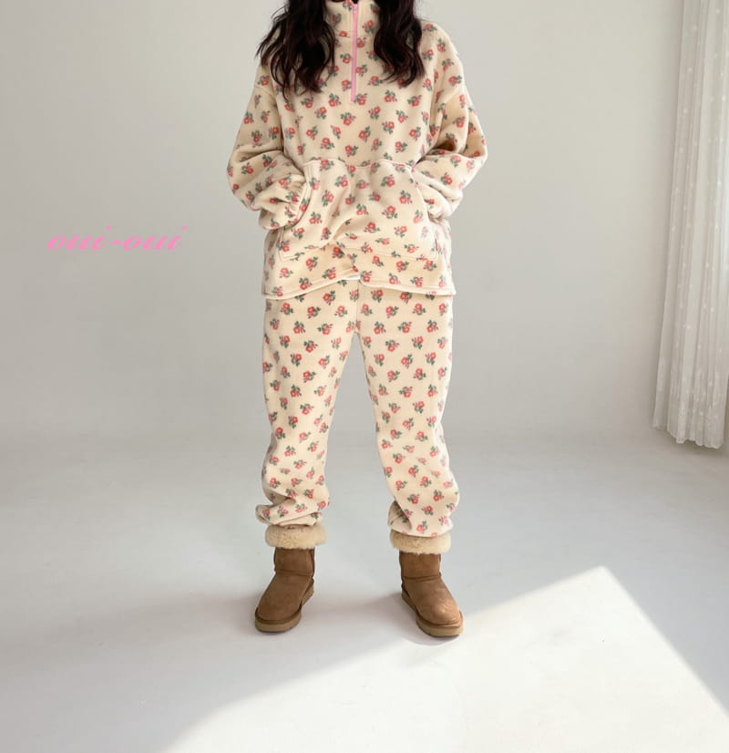 OUI OUI - Korean Children Fashion - #Kfashion4kids - Mom Chucream Top Bottom Set - 7