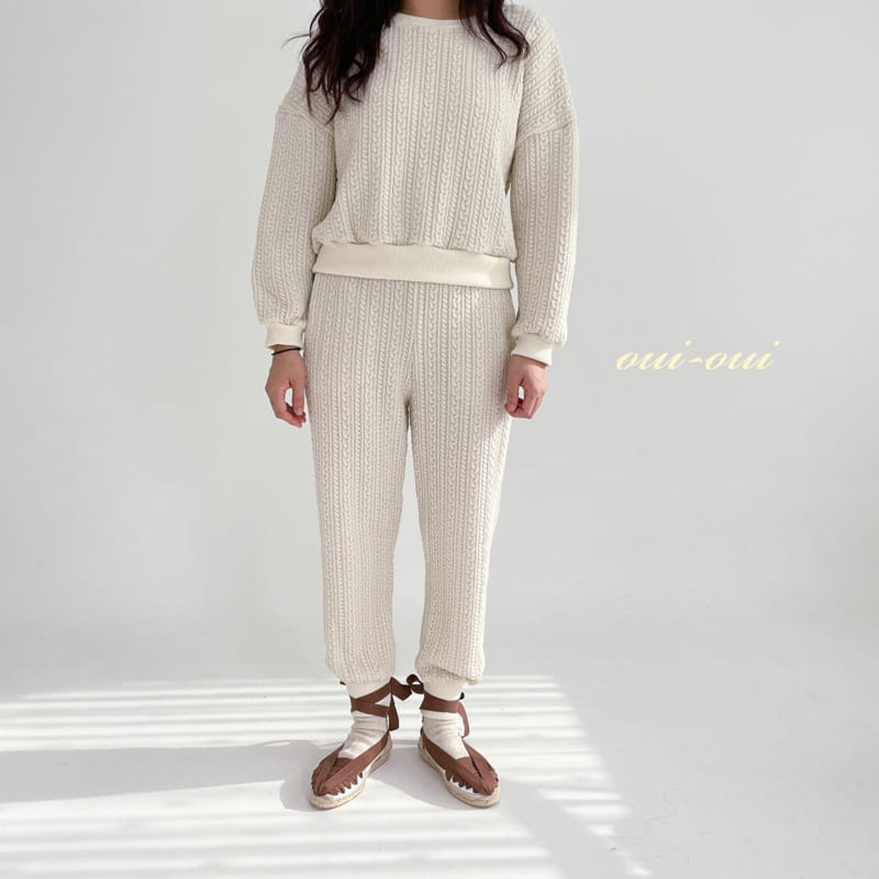 OUI OUI - Korean Children Fashion - #Kfashion4kids - Mom Vanilla Pants - 4