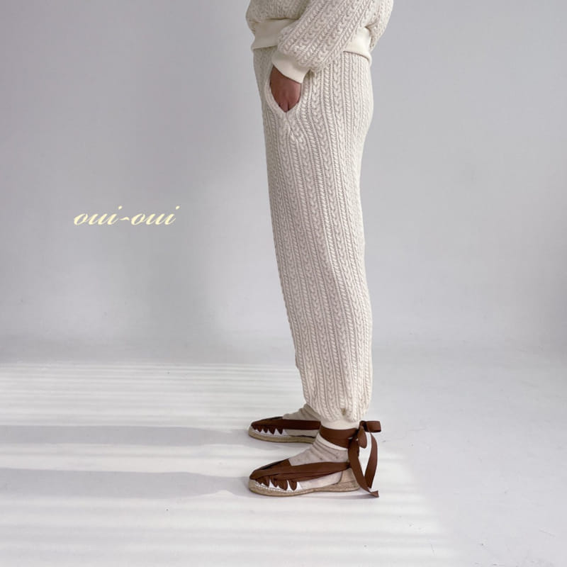OUI OUI - Korean Children Fashion - #Kfashion4kids - Mom Vanilla Pants - 6