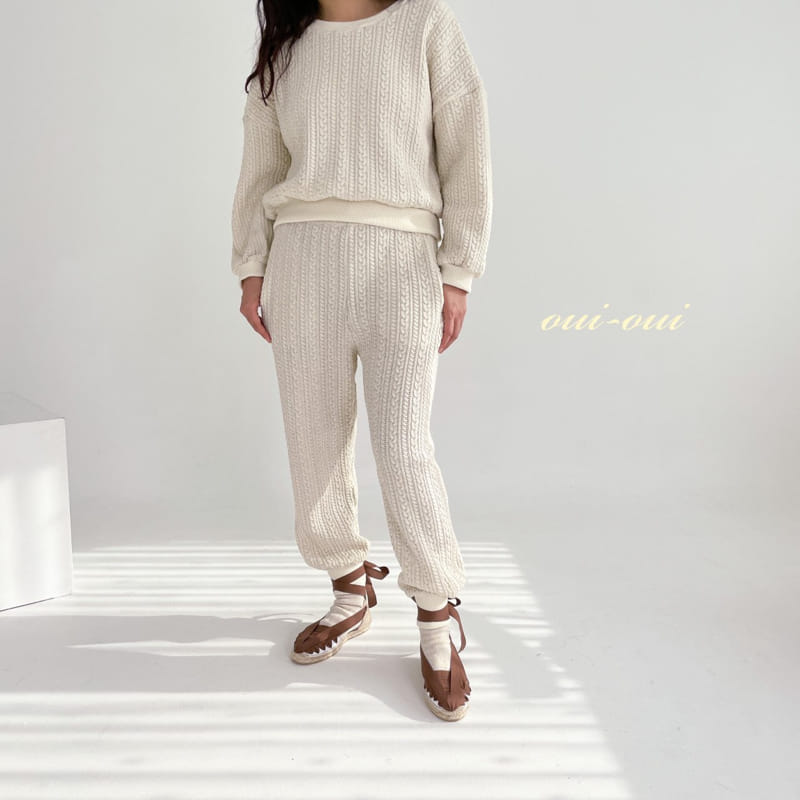 OUI OUI - Korean Children Fashion - #Kfashion4kids - Mom Vanilla Sweatshirt - 11