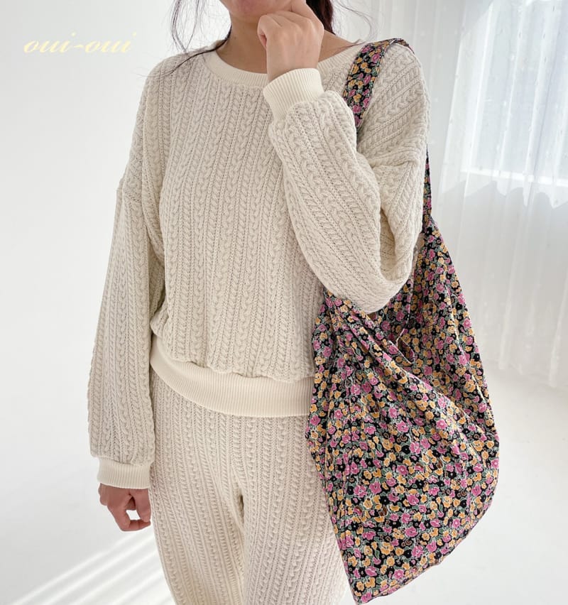 OUI OUI - Korean Children Fashion - #Kfashion4kids - Mom Vanilla Sweatshirt - 5