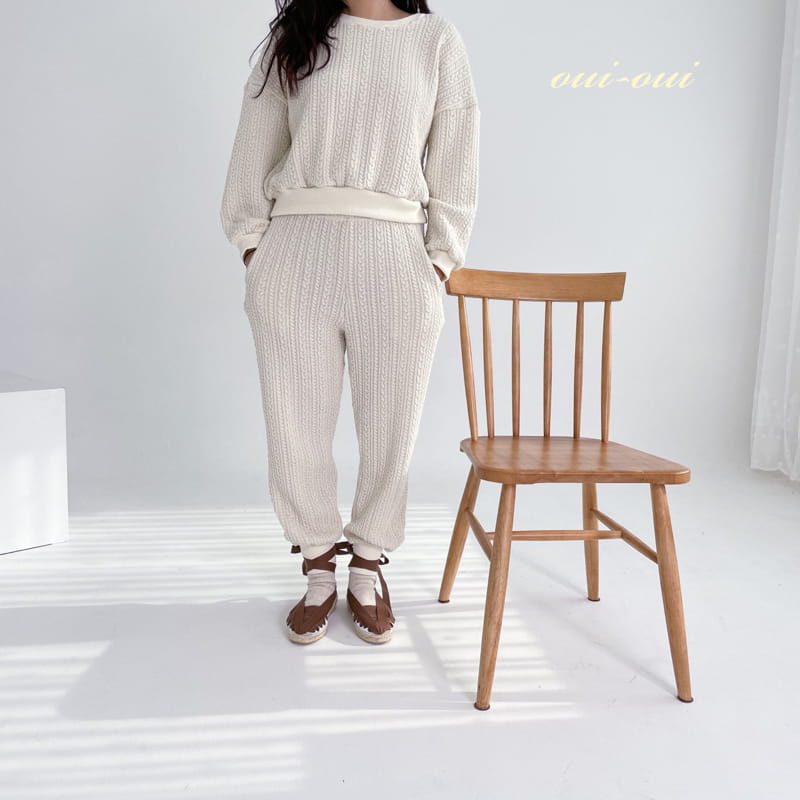 OUI OUI - Korean Children Fashion - #Kfashion4kids - Mom Vanilla Sweatshirt - 7