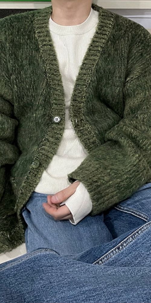 OWN - Korean Children Fashion - #Kfashion4kids - Clover Brush Cardigan