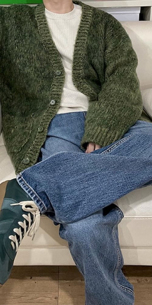 OWN - Korean Children Fashion - #Kfashion4kids - Clover Brush Cardigan - 2