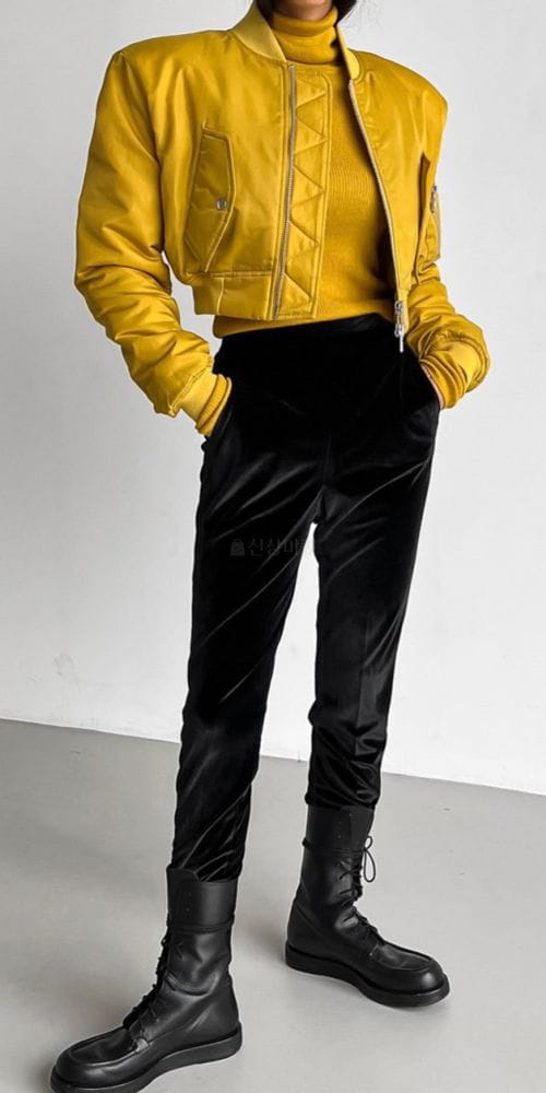 PAPERMOON - Korean Children Fashion - #Kfashion4kids - Square Shoulder Padding Crop Jacket - 2