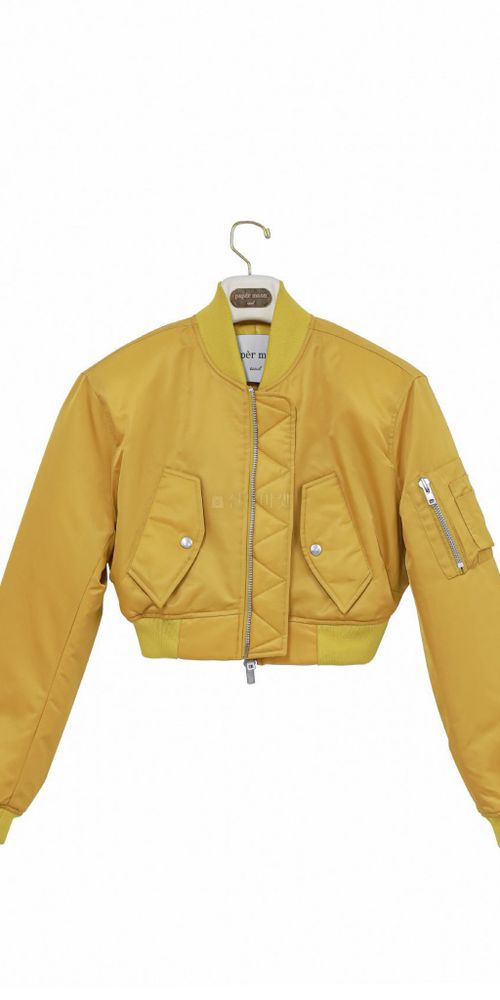 PAPERMOON - Korean Children Fashion - #Kfashion4kids - Square Shoulder Padding Crop Jacket - 4