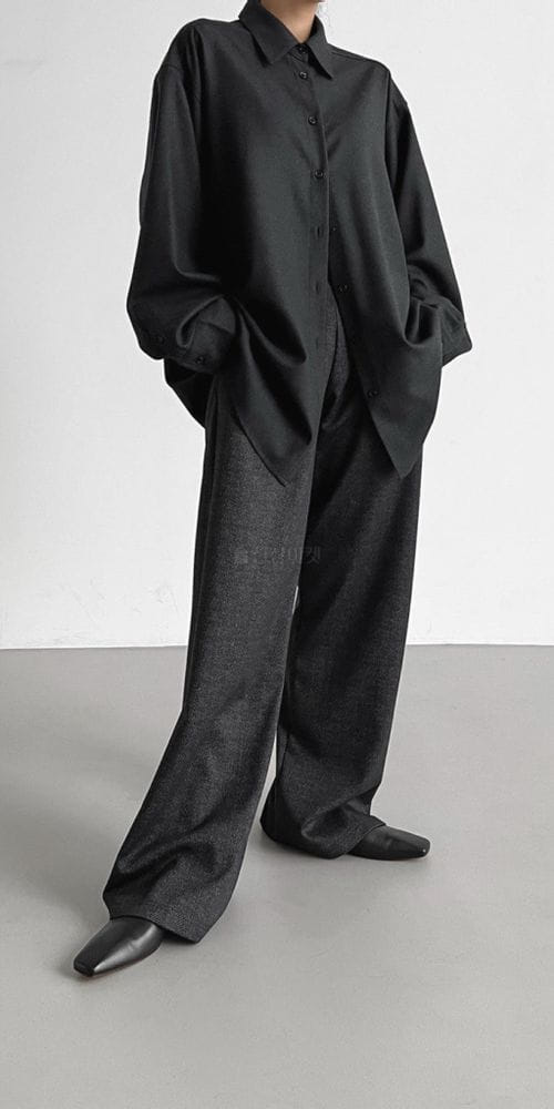 PAPERMOON - Korean Children Fashion - #Kfashion4kids - Herringbone Wide Pants