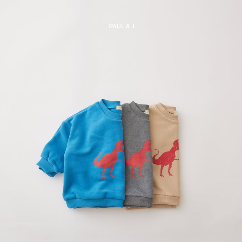 PAUL & J - Korean Children Fashion - #Kfashion4kids - Dino Robot Sweatshrit