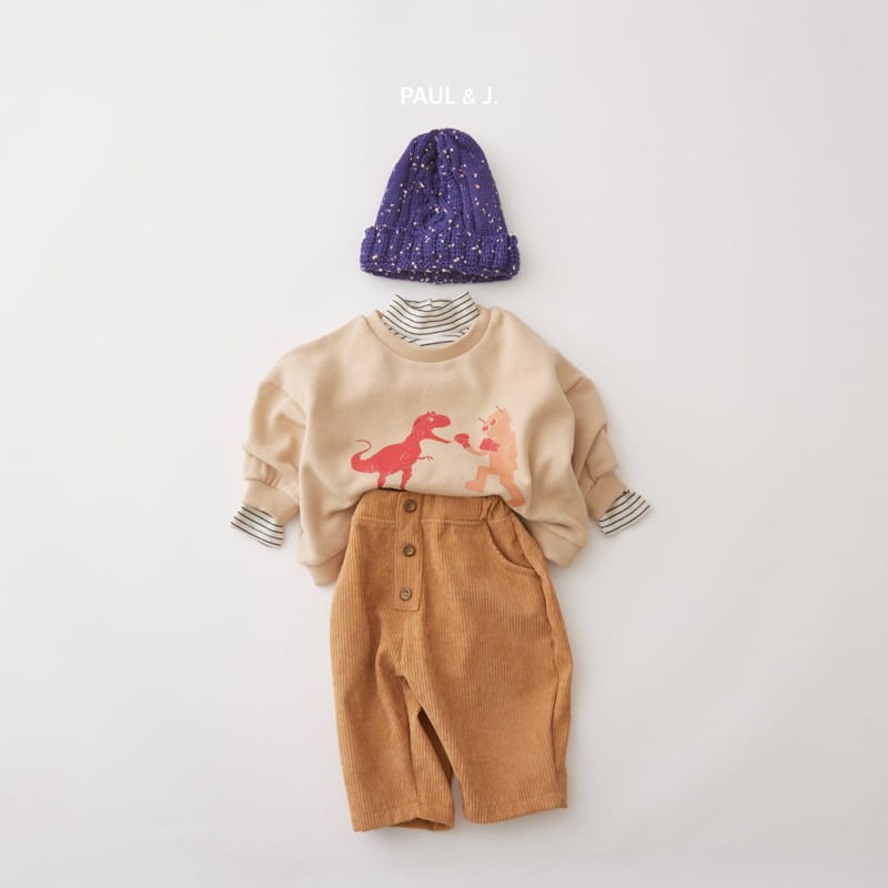 PAUL & J - Korean Children Fashion - #Kfashion4kids - Dino Robot Sweatshrit - 12