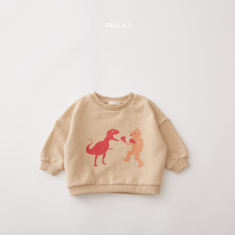 PAUL & J - Korean Children Fashion - #Kfashion4kids - Dino Robot Sweatshrit - 4