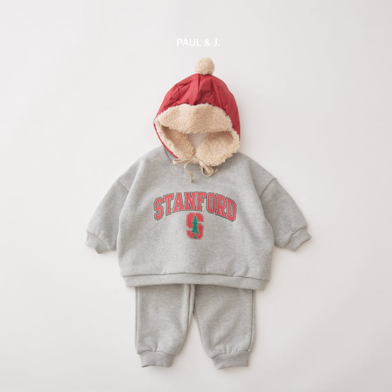 PAUL & J - Korean Children Fashion - #Kfashion4kids - Stanford Top Bottom Set