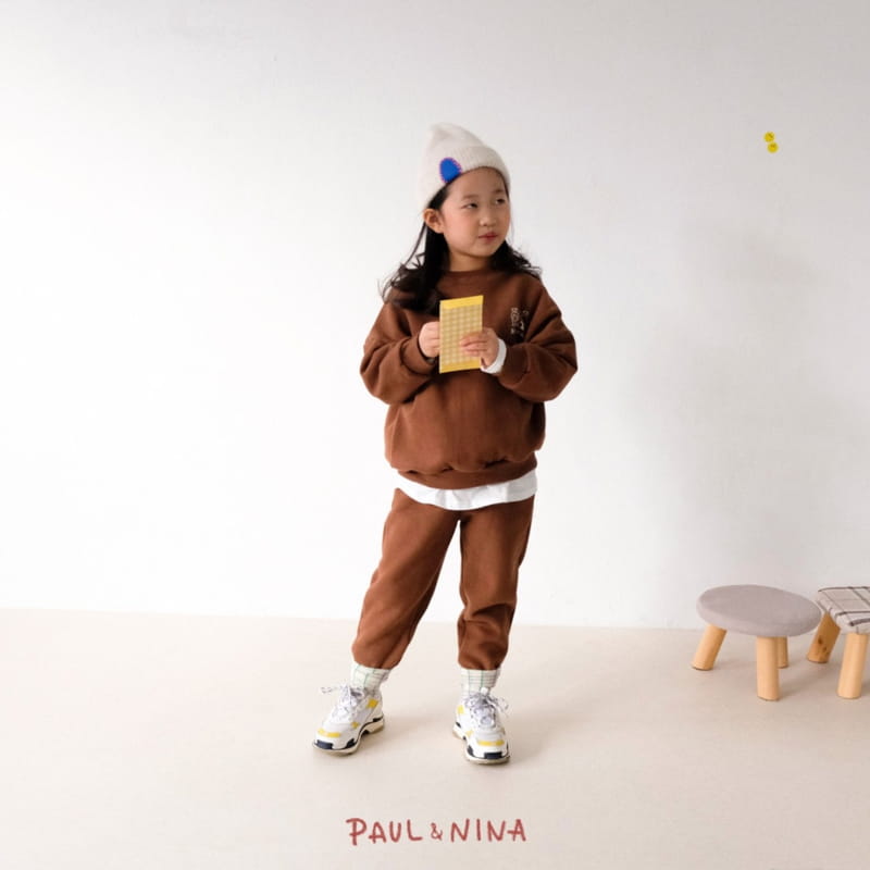 PAUL & NINA - Korean Children Fashion - #Kfashion4kids - Winter Fleece Jogger Pants - 10