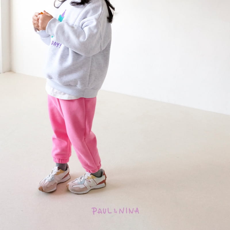 PAUL & NINA - Korean Children Fashion - #Kfashion4kids - Winter Fleece Jogger Pants - 5