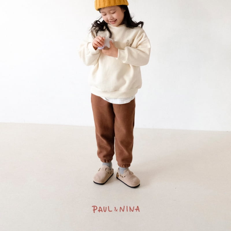 PAUL & NINA - Korean Children Fashion - #Kfashion4kids - Winter Fleece Jogger Pants - 6
