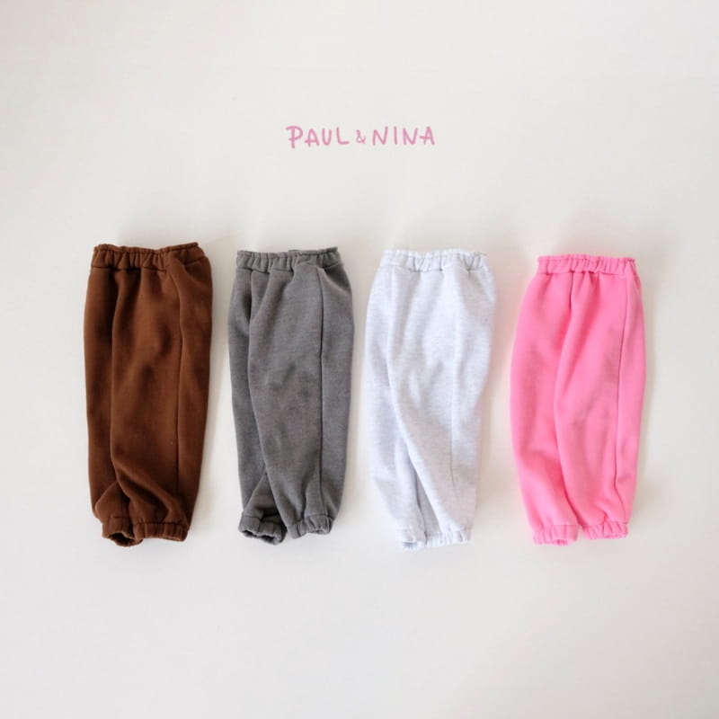 PAUL & NINA - Korean Children Fashion - #Kfashion4kids - Winter Fleece Jogger Pants - 7