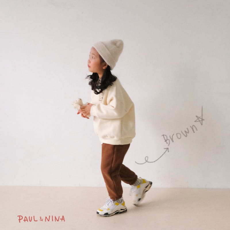 PAUL & NINA - Korean Children Fashion - #Kfashion4kids - Winter Fleece Jogger Pants - 9