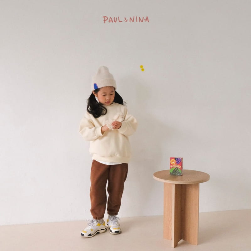 PAUL & NINA - Korean Children Fashion - #Kfashion4kids - Bear Friends Fleece Sweatshirt - 10