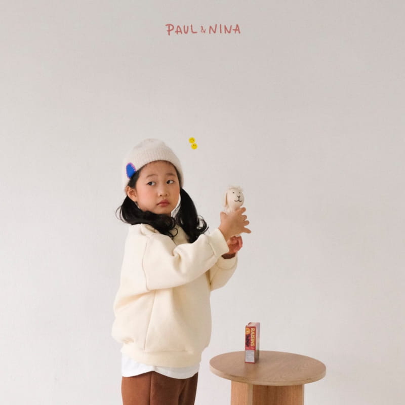 PAUL & NINA - Korean Children Fashion - #Kfashion4kids - Bear Friends Fleece Sweatshirt - 11
