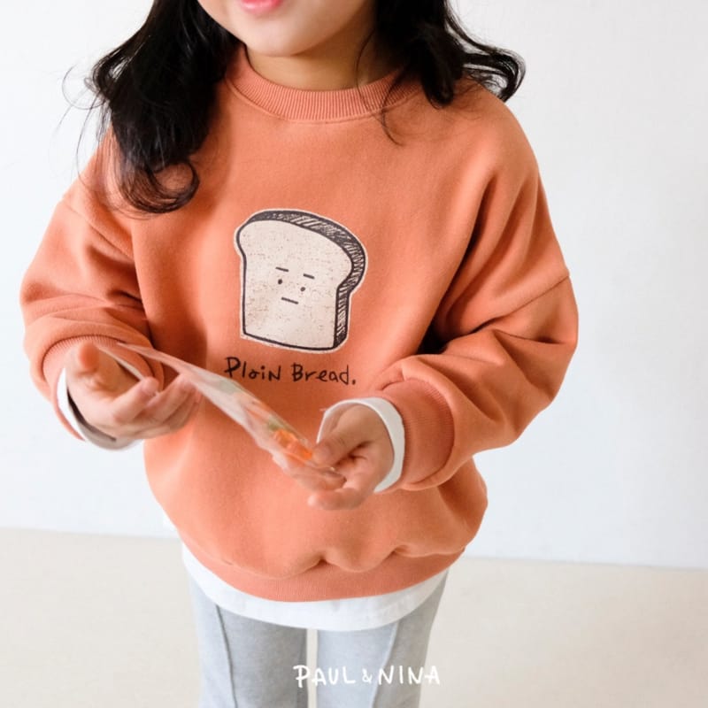 PAUL & NINA - Korean Children Fashion - #Kfashion4kids - Bread Fleece Sweatshirt - 6