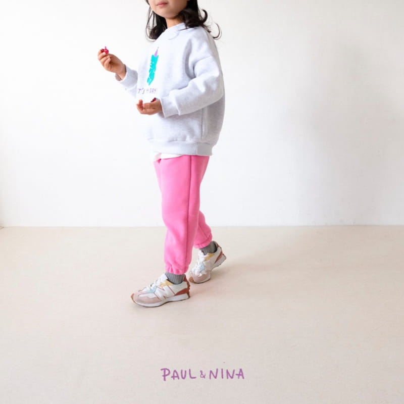 PAUL & NINA - Korean Children Fashion - #Kfashion4kids - Mt Day Fleece Sweatshirt - 12