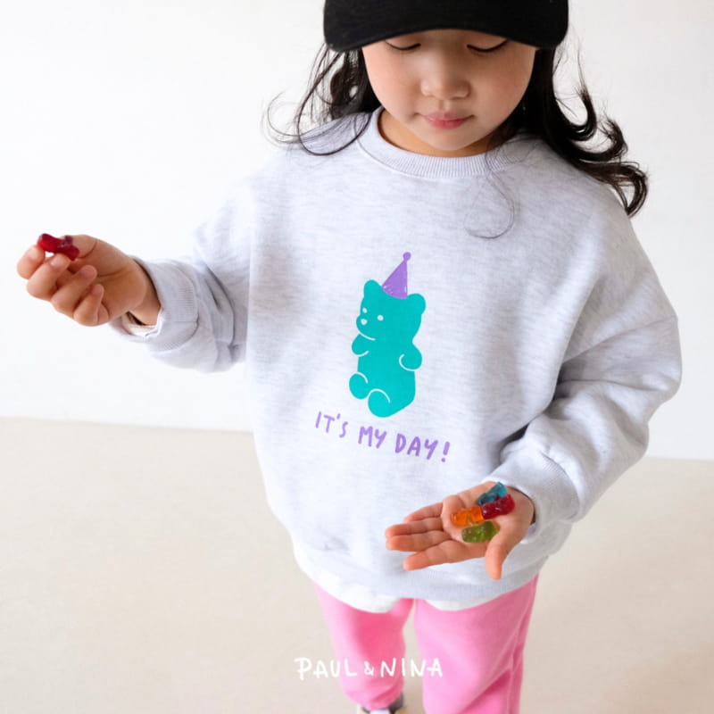 PAUL & NINA - Korean Children Fashion - #Kfashion4kids - Mt Day Fleece Sweatshirt - 2