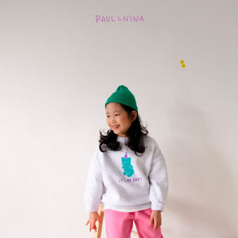 PAUL & NINA - Korean Children Fashion - #Kfashion4kids - Mt Day Fleece Sweatshirt - 6