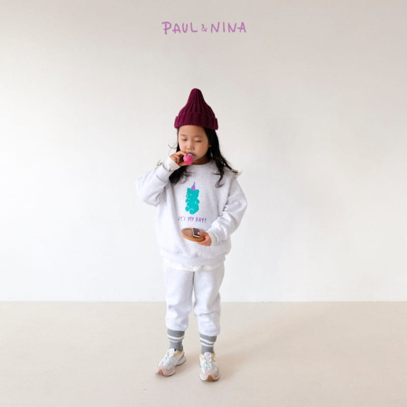 PAUL & NINA - Korean Children Fashion - #Kfashion4kids - Mt Day Fleece Sweatshirt - 7