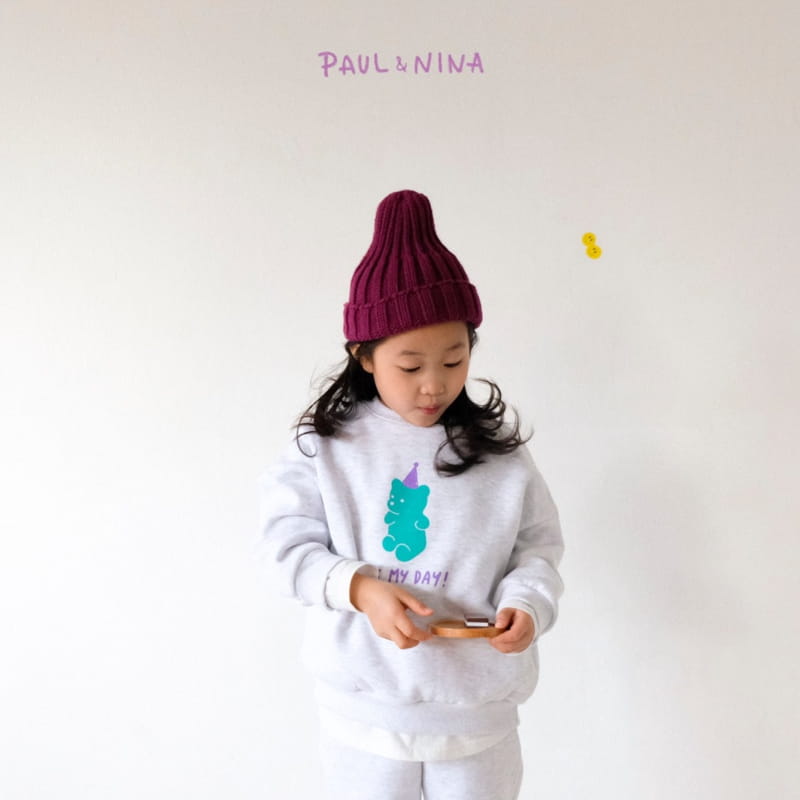 PAUL & NINA - Korean Children Fashion - #Kfashion4kids - Mt Day Fleece Sweatshirt - 9