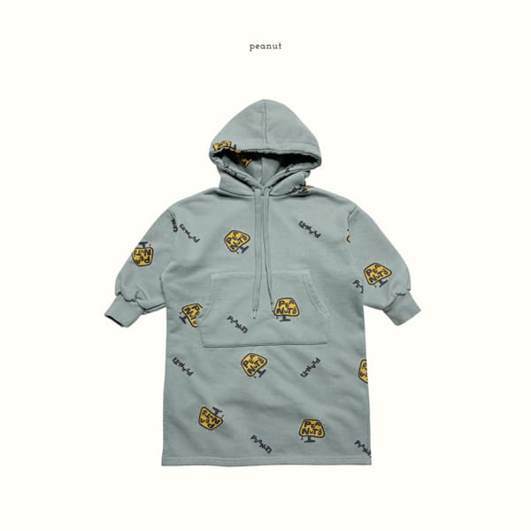 PEANUT - Korean Children Fashion - #Kfashion4kids - Peanut Hoody One-piece