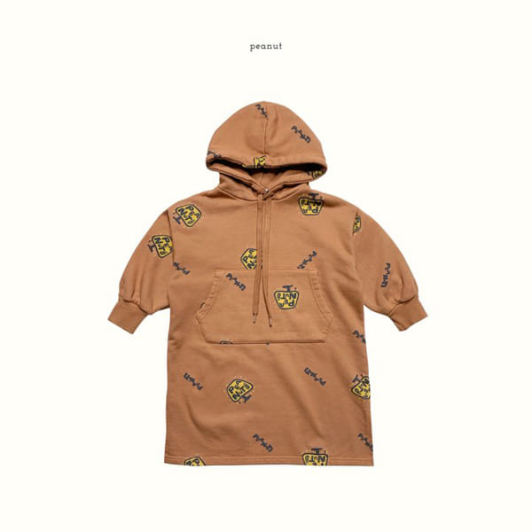 PEANUT - Korean Children Fashion - #Kfashion4kids - Peanut Hoody One-piece - 2