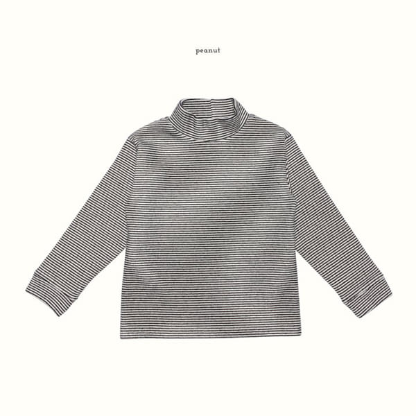 PEANUT - Korean Children Fashion - #Kfashion4kids - Sticky Stripes Tee