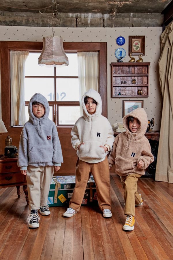 PEANUT - Korean Children Fashion - #Kfashion4kids - Poodle Half Zip-up Tee - 3