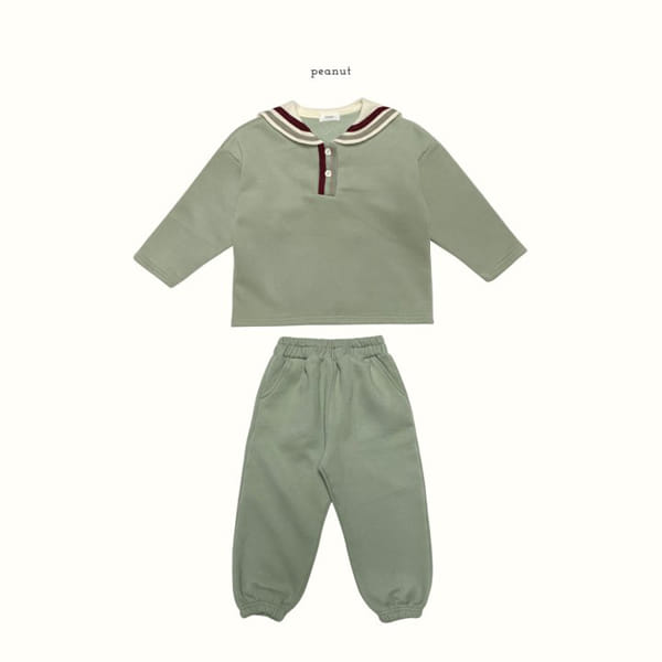 PEANUT - Korean Children Fashion - #Kfashion4kids - Ivy Top Bottom Set