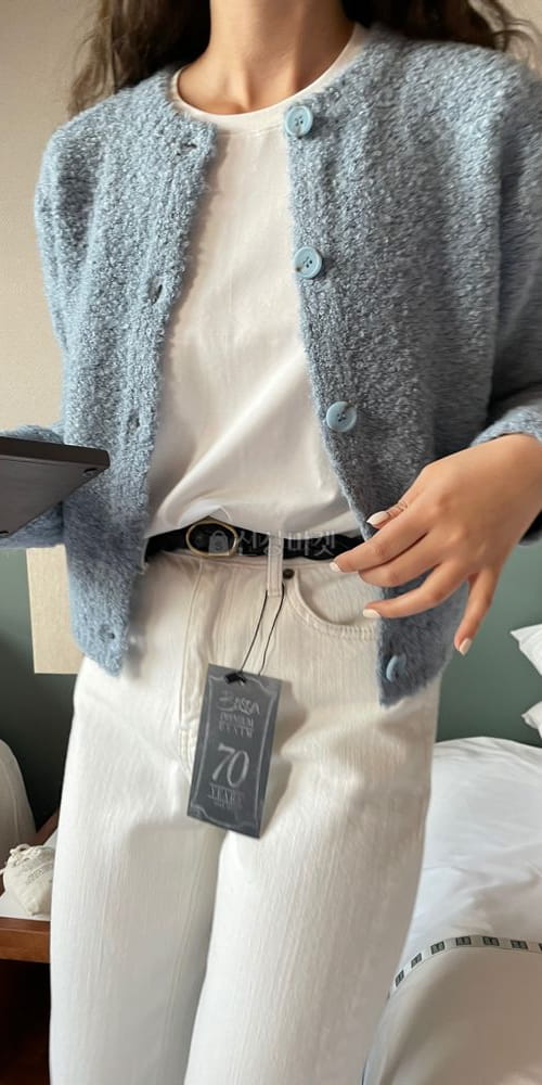 PEEKABOO - Korean Children Fashion - #Kfashion4kids - Alpaca Bookle Cardigan
