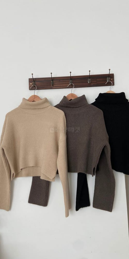 QUEEN - Korean Children Fashion - #Kfashion4kids - Unbal Turtleneck - 4