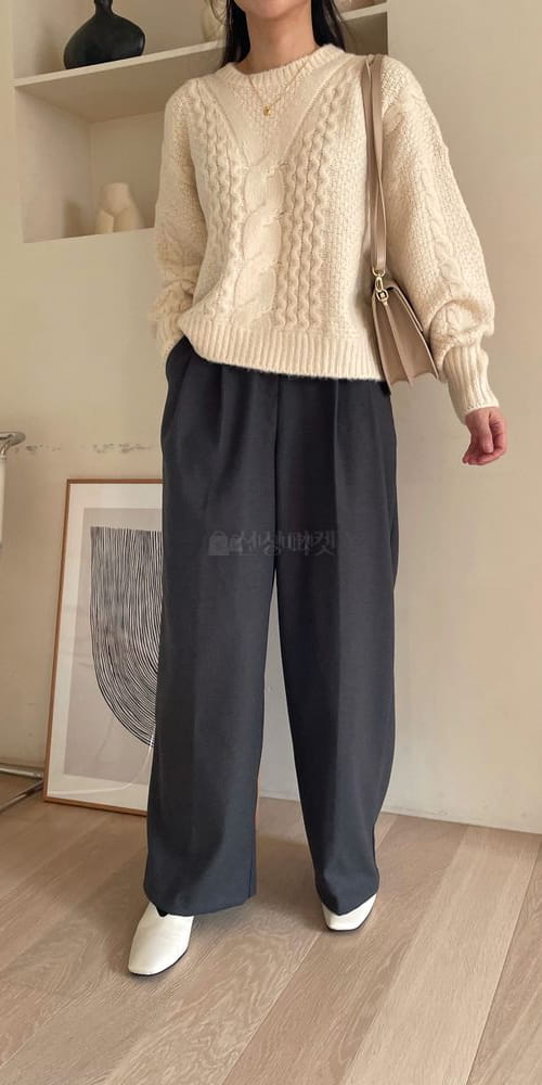 QUEEN - Korean Children Fashion - #Kfashion4kids - Over Fit Knit Tee - 2