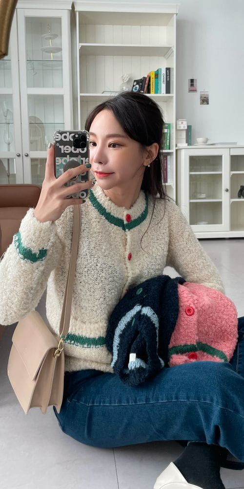 QUEEN - Korean Children Fashion - #Kfashion4kids - Bbogle Cardigan