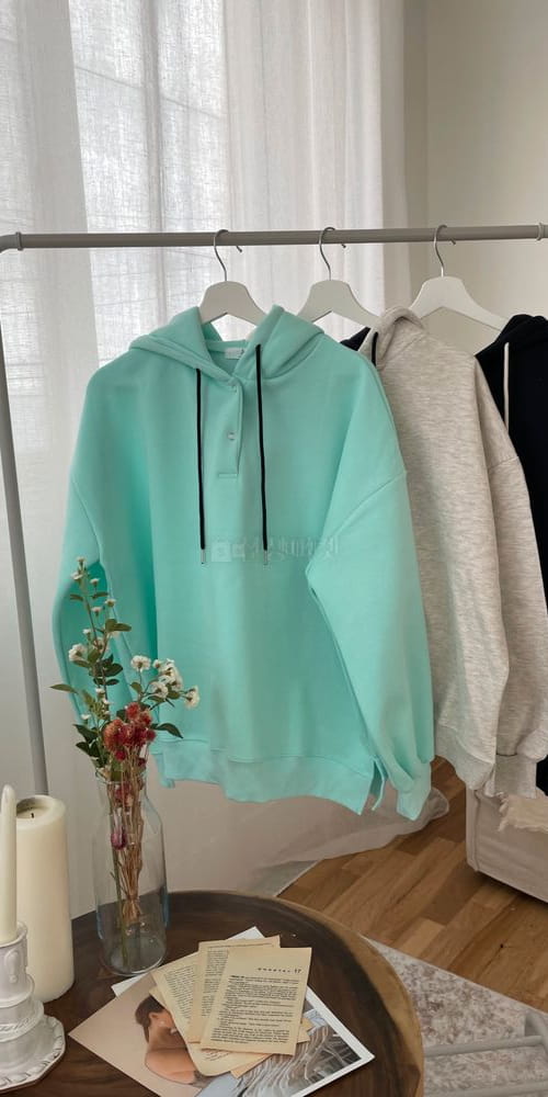 QUEEN - Korean Children Fashion - #Kfashion4kids - Snap Hoody - 4