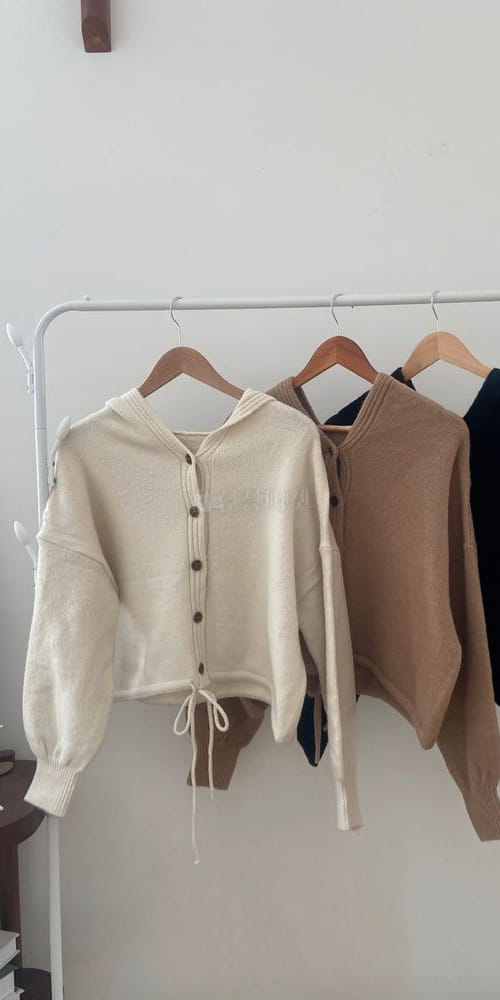 QUEEN - Korean Children Fashion - #Kfashion4kids - Hoody Crop Cardigan - 4