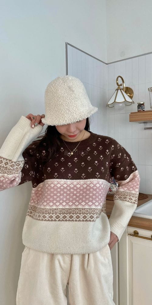 QUEEN - Korean Children Fashion - #Kfashion4kids - Muse Round Knit Tee - 2
