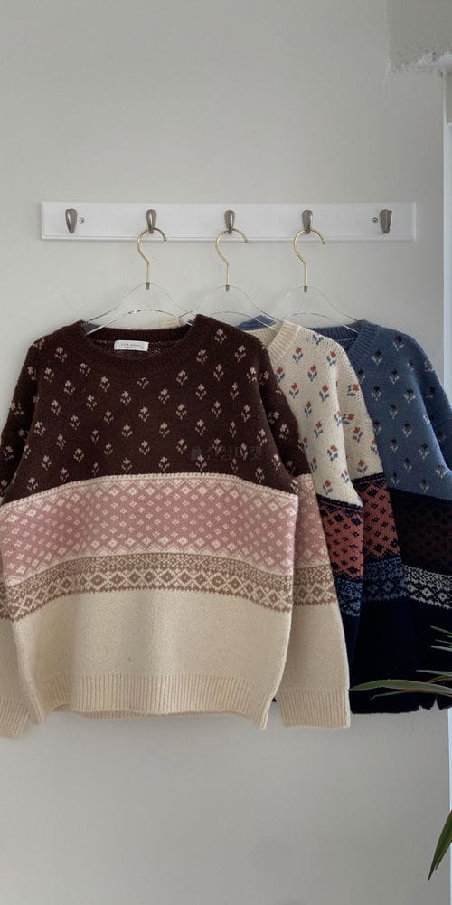 QUEEN - Korean Children Fashion - #Kfashion4kids - Muse Round Knit Tee - 4