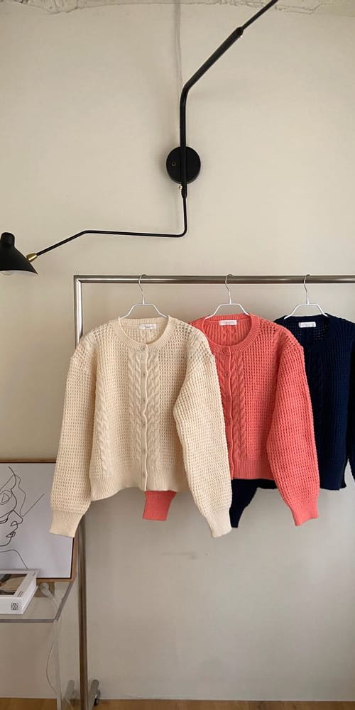 QUEEN - Korean Children Fashion - #Kfashion4kids - Hazzi Twist Cardigan - 4