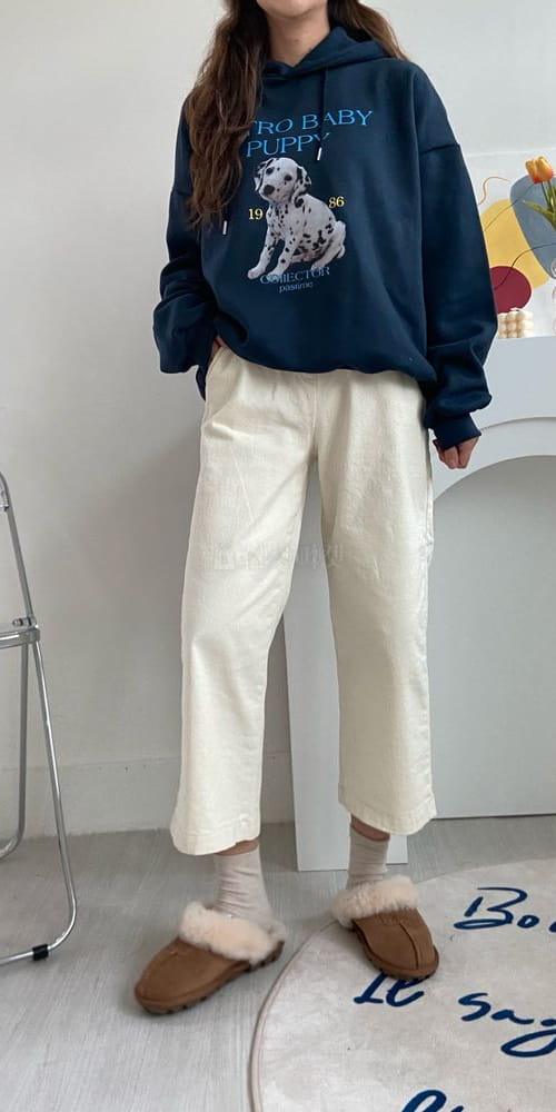 QUEEN - Korean Children Fashion - #Kfashion4kids - New Fleece Span Wide Pants - 2
