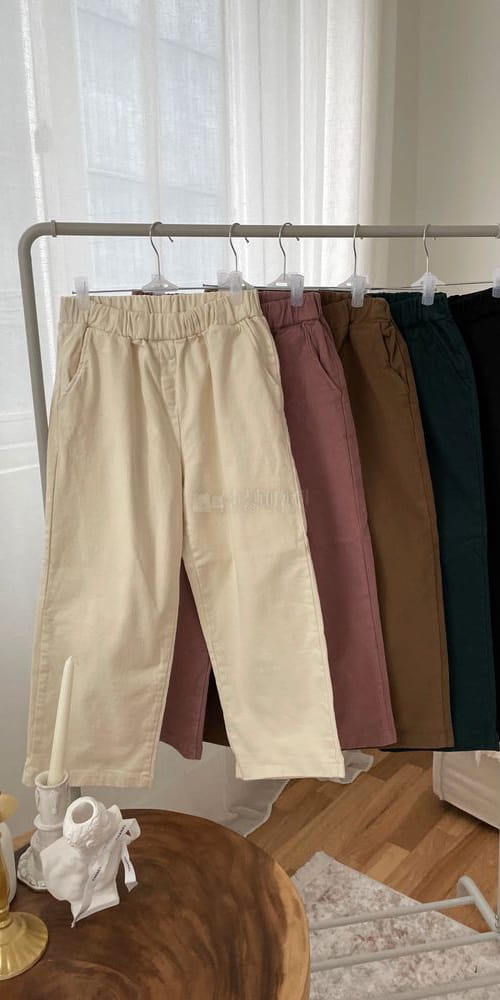 QUEEN - Korean Children Fashion - #Kfashion4kids - New Fleece Span Wide Pants - 4