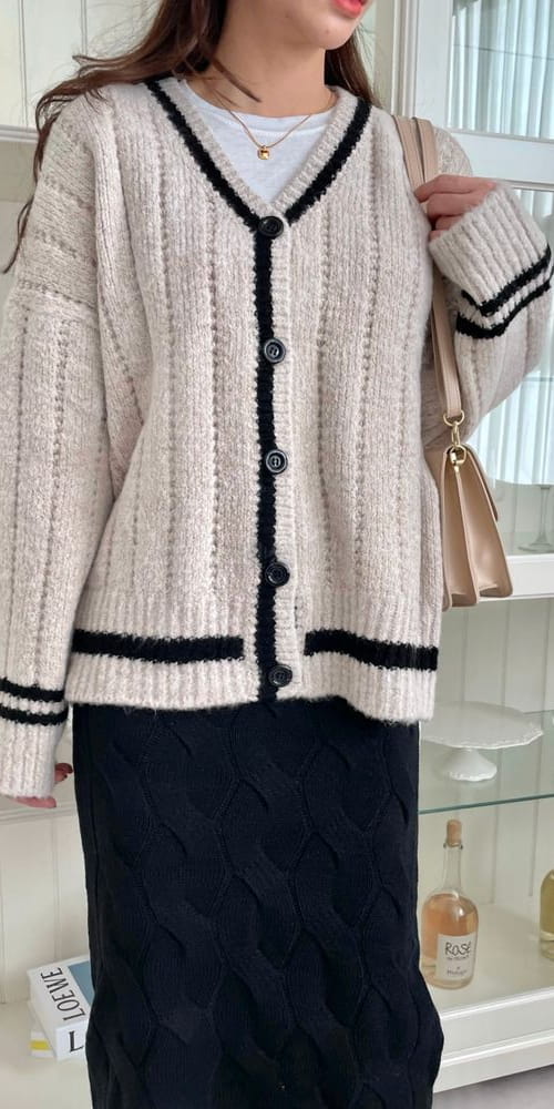 QUEEN - Korean Children Fashion - #Kfashion4kids - Praha Knit Cardigan - 2