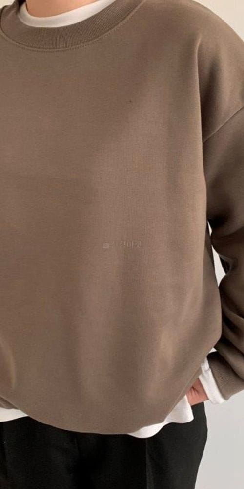 QUEENS MADE - Korean Children Fashion - #Kfashion4kids - Color Fleece Sweatshirt