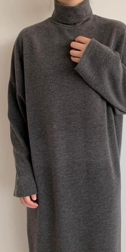 QUEENS MADE - Korean Children Fashion - #Kfashion4kids - Turtleneck One-piece