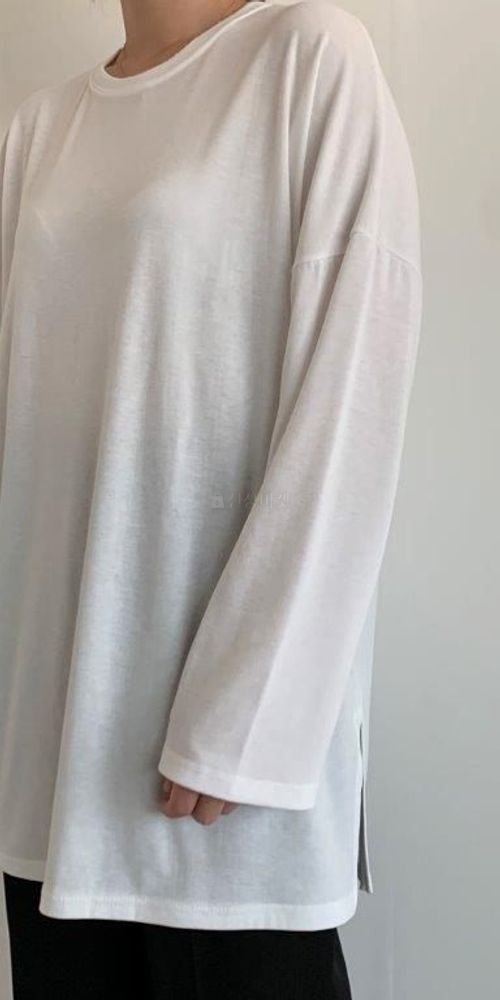 QUEENS MADE - Korean Children Fashion - #Kfashion4kids - Boxy Long Fleece Tee - 2