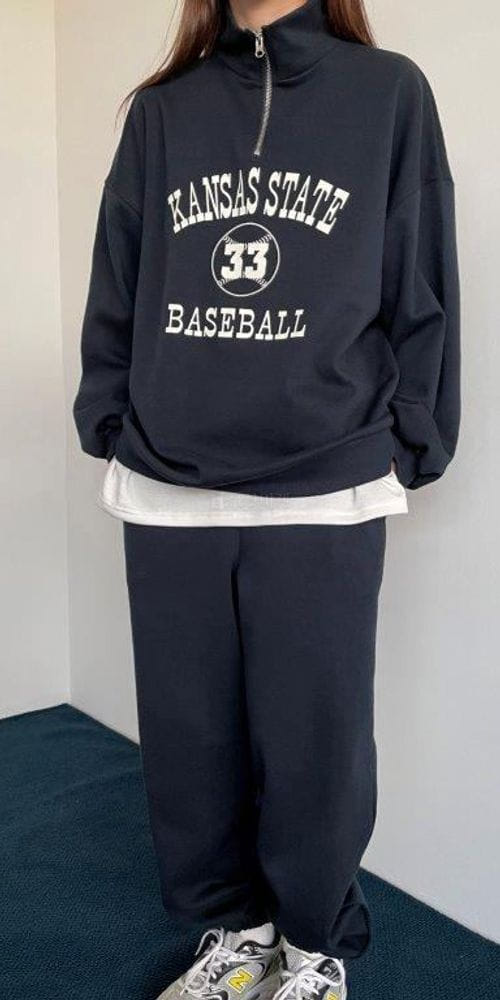 QUEENS MADE - Korean Children Fashion - #Kfashion4kids - 33 Sweatshirt Bottom Set - 3